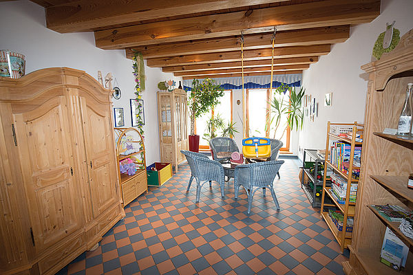 Spiel- und Leseecke